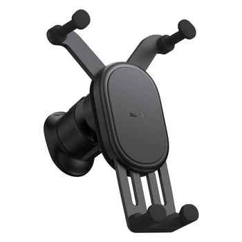 Держатель для телефона в машину Baseus Stable Gravitational Car Mount Air Outlet (4.7"&nbsp;- 6.7"). Black