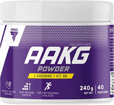 Aminokwas Trec Nutrition AAKG Powder 240 g Jar Orange (5902114040390)