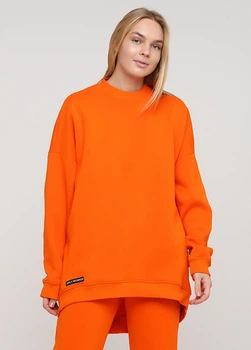 Світшот "Only Women" (94-Sws-01-02-orange-M(mega oversize))