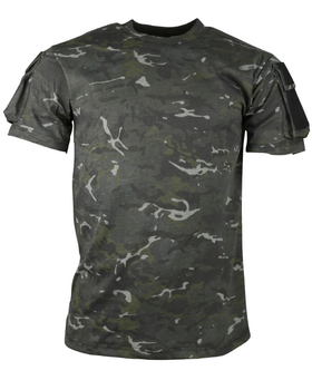 Футболка тактична KOMBAT UK TACTICAL T-SHIRT L мультікам чорний (kb-tts-btpbl)