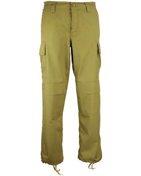 Штани тактичні KOMBAT UK M65 BDU Ripstop Trousers 36 койот (kb-m65bdurt-coy)