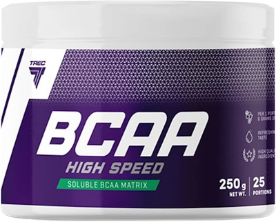 Kompleks aminokwasów Trec Nutrition BCAA High Speed 250 g Jar Cherry-Grapefruit (5902114018733)