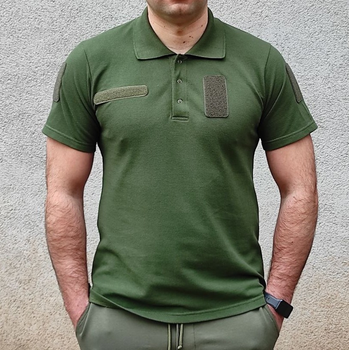 Поло військове тактовне Eva Military колір хакі розмір XL