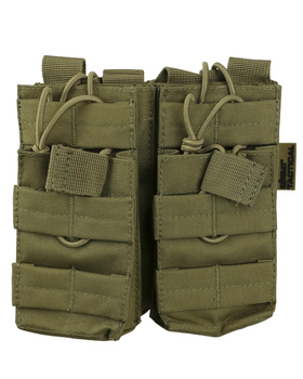 Підсумок під магазини АК KOMBAT UK Double DUO Mag Pouch Uni койот (kb-ddmp-coy)