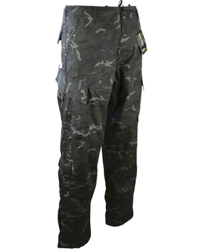 Штани тактичні KOMBAT UK ACU Trousers XL мультікам чорний (kb-acut-btpbl)