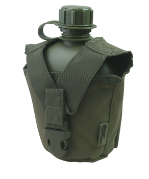 Фляга тактична KOMBAT UK Tactical Water Bottle Uni оливкова (kb-twbt-olgr)