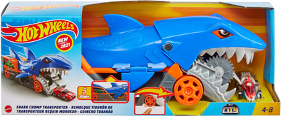 Ігровий набір Hot Wheels Вантажівка-транспортер Акуляча паща (GVG36)