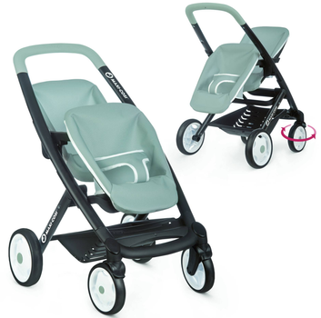 Wózek Smoby Toys Maxi-Cosi&Quinny dla bliźniaków Mint (7600253220)