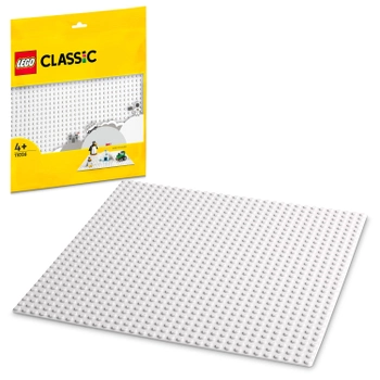 Zestaw klocków LEGO Classic Biała płytka konstrukcyjna 1 element (11026)