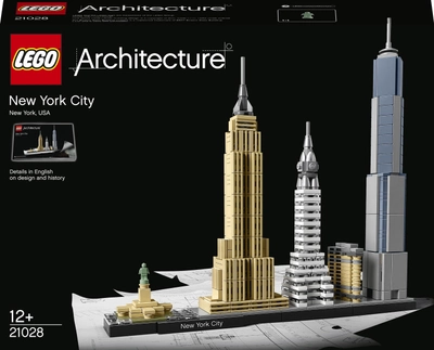Zestaw klocków LEGO Architecture Nowy Jork 598 elementów (21028)