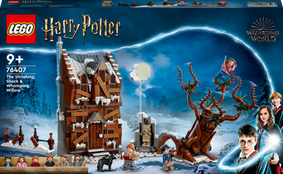 Zestaw klocków LEGO Harry Potter Wrzeszcząca Chata i wierzba bijąca (76407)