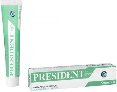 Крем клейкий для фіксації зубних протезів President Clinical Denture, 40 г