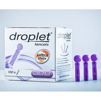 Ланцет медичний Droplet 30G 100 шт/уп