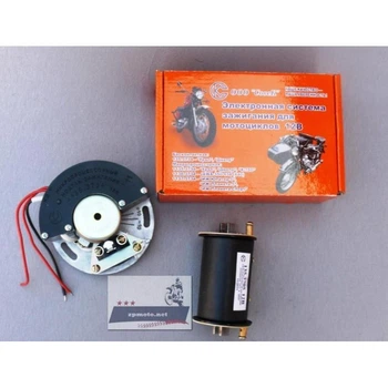 Запалювання електронне (з котушкою) МТ, Дніпро, УРАЛ (6V/12V) СОВЕК conVDK)