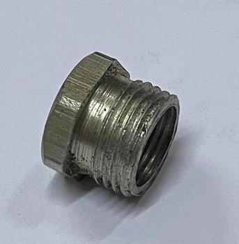 Гужон головки (футорка) для 2T свечи (Ø14mm/18mm L-15mm, латунь) VDKI