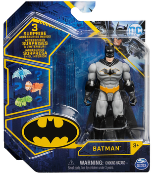 Іграшка Spin Master Batman із сюрпризом 10 см (6055946_сірий) (778988135457)