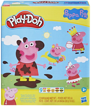 Zestaw do gry Hasbro Play-Doh Peppa Pig stylowy zestaw (F1497)