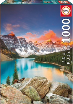 Пазл Educa Озеро Морейн у національному парку Банф. Канада 1000 елементів (8412668177390)