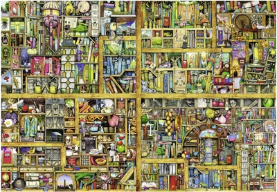 Puzzle Ravensburger Quirky księgarnia 18000 elementów (17825)