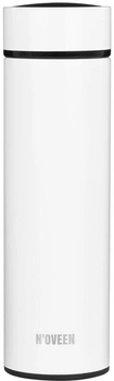 Термопляшка Noveen LED дисплей TB2311 White 450 мл (5902221621918)