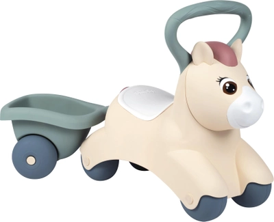 Smoby Little Pony jeździk z przyczepką 12 miesięcy (7600140502)