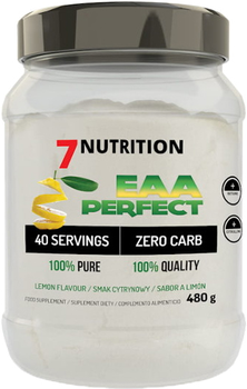 Suplement diety 7nutrition EAA Perfect 480g Cytryna (5901597314271)