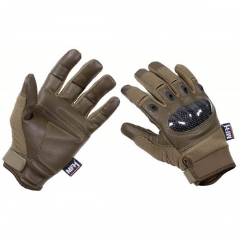 Тактические перчатки MFH "Mission", coyote tan 15847R XL