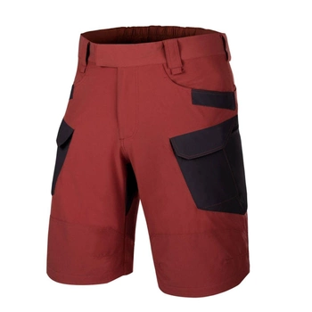 Шорти тактичні чоловічі OTS (Outdoor tactical shorts) 11"® - VersaStretch® Lite Helikon-Tex Crimson sky/Black (Червоно-чорний) XXXXL/Regular