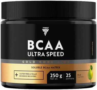 Амінокислотний комплекс Trec Nutrition Gold Core Line BCAA Ultra Speed 250 г Груша (5902114041922)