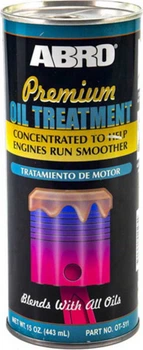 Присадка в масло ABRO OT511 Premium Oil Treatment, 443 мл ABRO OT511