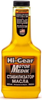 Стабилизатор вязкости моторного масла HI-GEAR Motor medik, 0,355л Hi-Gear HG2241