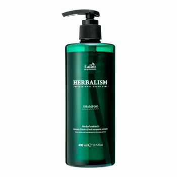 Шампунь заспокійливий із трав'яними екстрактами Lador Herbalism Shampoo 400 мл