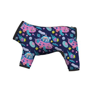 Дождевик Waudog Clothes для собак, рисунок "Рик и Морти 1", XS25