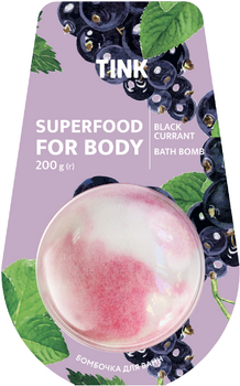 Бомбочка-гейзер для ванн Tink Black Currant 200 г (4823109402126)