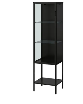 Вітрина RUDSTA висока IKEA 604.348.25 антрацит