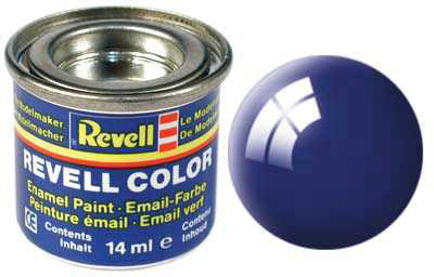 Farba niebieska błyszcząca niebieska połysk 14ml Revell (MR-32152)