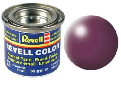 Farba fioletowa jedwabiście matowa purpurowa czerwień jedwabna 14ml Revell (MR-32331)