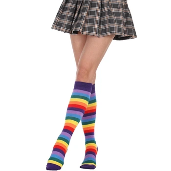 Гольфи Home Socks 35-40 Райдужні Фіолетові