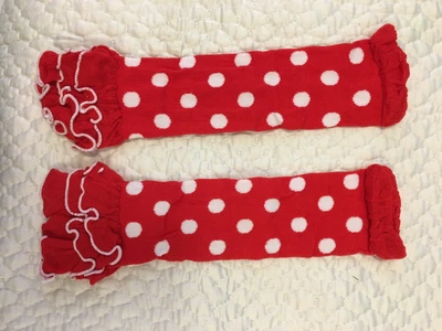 Гетри Home Socks 0-9 років 62-134 см Горох Червоні