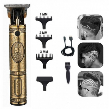 Триммер Professional hair clipper WS-T99 для окантовки, рисунков и бороды (3995)