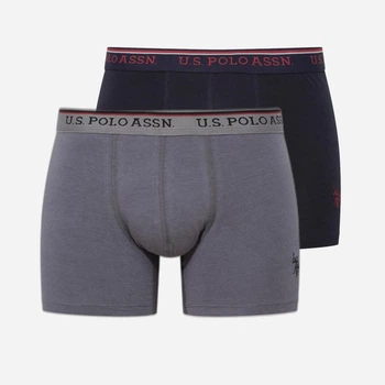 Набор трусов шорты мужской U.S. Polo Assn 80488 S 2 шт Navy/Anthracite (8680557408966)