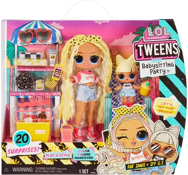 Игровой набор с куклами L.O.L. Surprise! Tweens & Tots - Рэй Сэндс и Крошка (580492) (6900007337205)