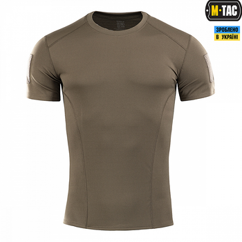 M-Tac футболка потовідвідна Athletic Velcro Olive L