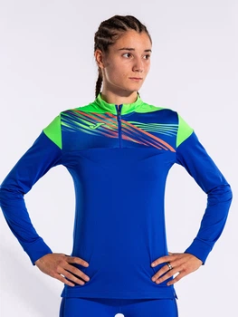 Спортивная кофта женская Joma Elite X 901810.722 M Синяя (8445757310378)
