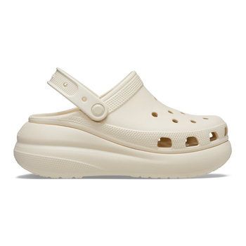 Сабо на високій платформі Crocs Classic Crush Clog 39 р 25-25.5 см Слонова кістка (Молочні) 207521-M7/W9 Bone