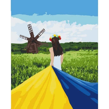 Картина по номерам 40х50 см Дорога домой