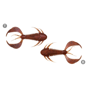 Рак Megabass Rock Hog 3 Ebimiso Red Flake 6шт