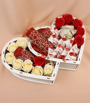 Подарочный набор Two Hearts, подарок на день рождения, день матери, жене, девушке, подруге, сестре, маме (8-0347)