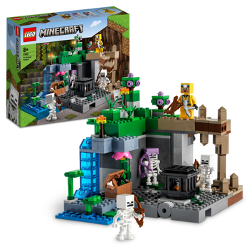 Zestaw klocków LEGO Minecraft Loch szkieletów 364 elementy (21189)