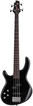Бас-гитара левосторонняя CORT Action Plus - Left Handed (Black)